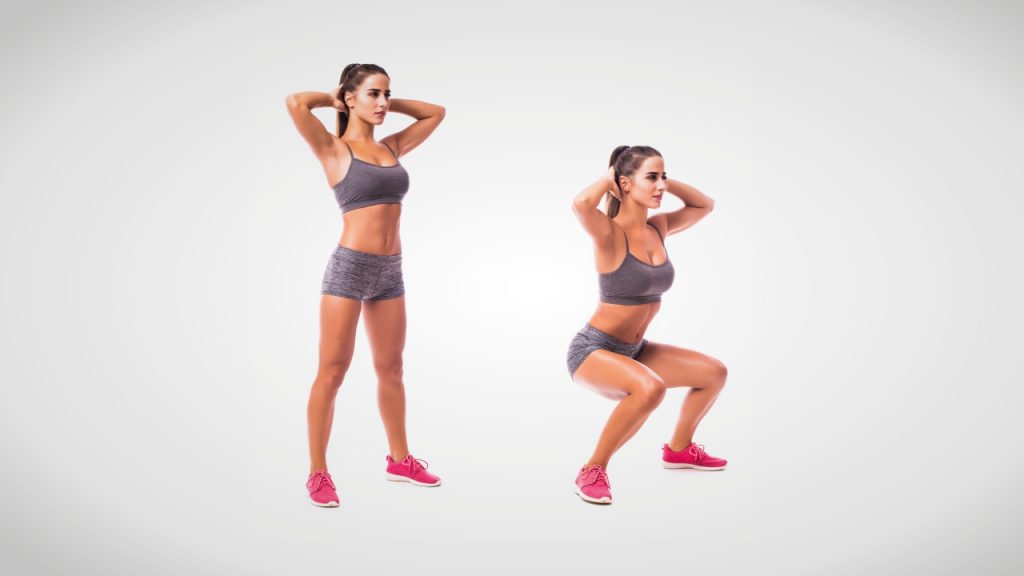 Exercise for beginners: body weight squats