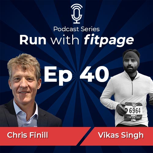 Ep 40: Chris Finill, the World Record Holder of Maximum Consecutive Sub3 Hours Marathons in the Same World Major Marathon Event, Talks About Getting Faster and Longevity