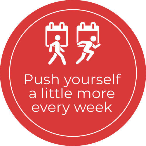 Tip to fight obesity: Push yourself a little more every week